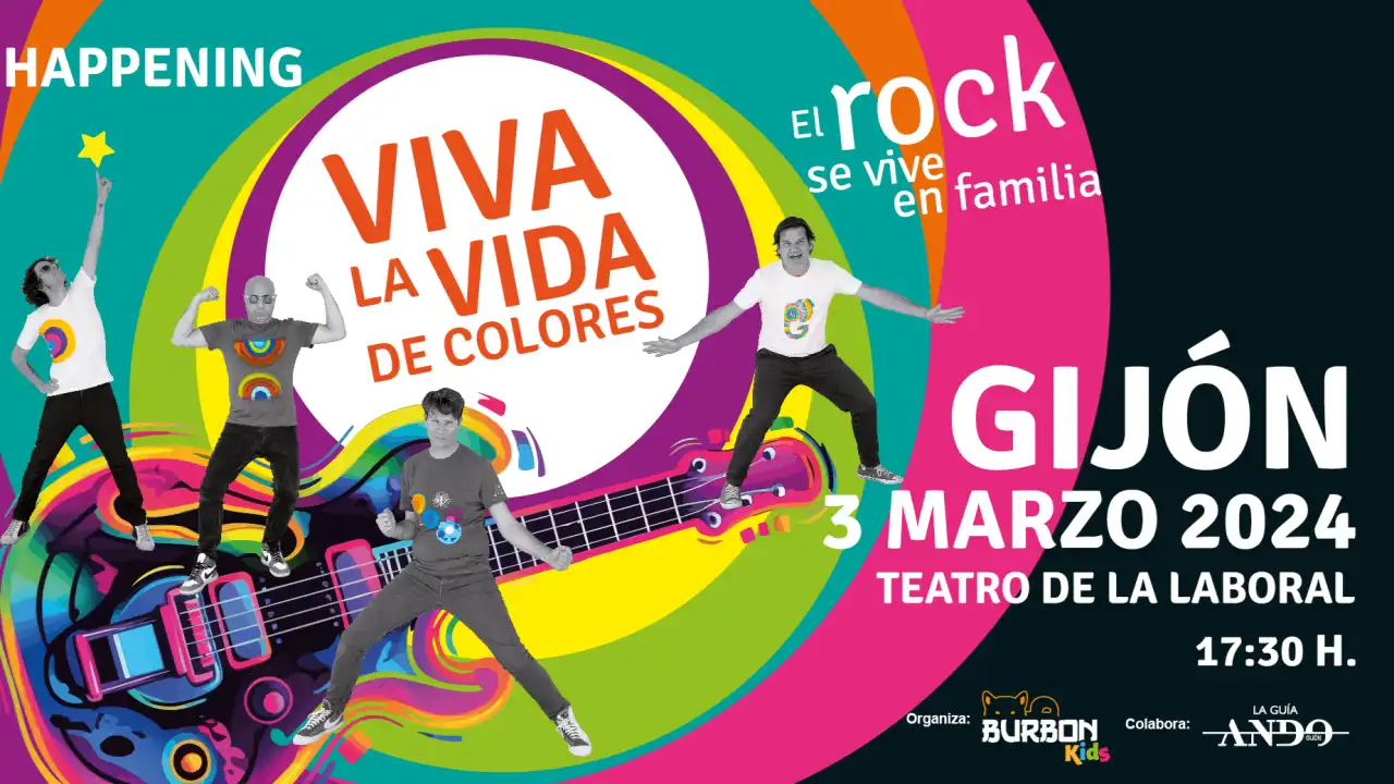 VIVA LA VIDA DE COLORES
